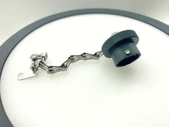 10 셸 올리브 그린 카드미움 D38999 먼지 캡 MS27510B10C MIL 스펙 도구