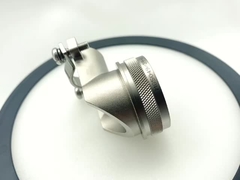 M85049 시리즈 커넥터 백셀 90° 스트레인 리리프 백셀 전기 없는 니켈 M85049/39-21N