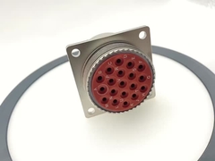 19 여성 핀 MIL-DTL-26482 커넥터 전기 없는 니켈 핀시 밀 DTL 26482 시리즈 Ii