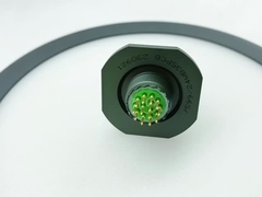 햄 너트 용기 MIL-DTL-38999 시리즈 3 7A PCB 타입 Mil 38999 원형 커넥터