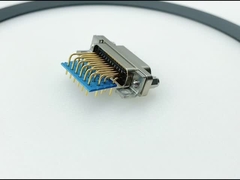 5A MIL-DTL-83513 마이크로-D 커넥터 90° PCB 직사각형 커넥터 J30J-25ZKWP