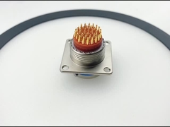 알루미늄 셸 MIL-DTL-38999 시리즈 2 37 남성 핀 MIL-DTL-38999 커넥터