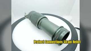 M85049 10 17W EMI RFI 백셸 스트레인 릴리프