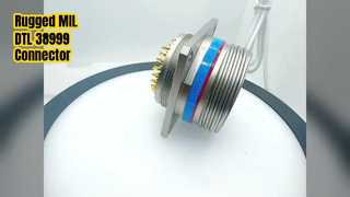 MIL DTL 38999 커넥터 견고한 성능