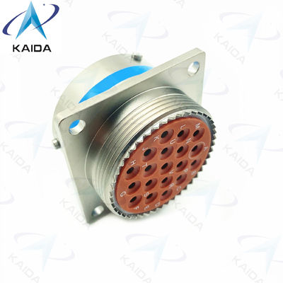 품질  19 Female Pins MIL-DTL-26482 Connector Electroless Nickel Finsh Mil Dtl 26482 Series Ii 공장