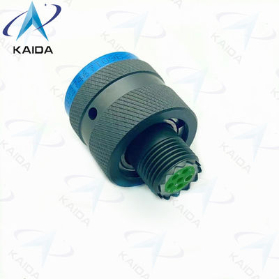 품질  Versatile MIL-DTL-38999 Series 1 D38999 Series Connectors Cadmium 6 Male Pins 공장