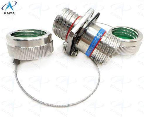품질  Secure Free Hanging Optical Fiber Connectors with Solder Termination and Mountin J599A8 20KC04C1N-S Hermetic Receptacle 공장