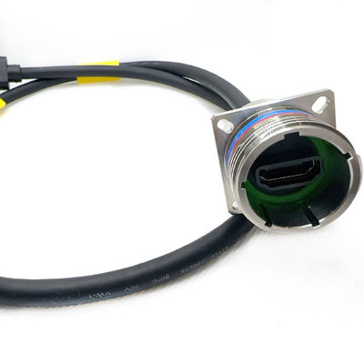 품질  YW3 20E06S-K Stainless Steel Passivated HDMI Connector for Professional Applications.D38999 Series with HDMI.High Definition Multimedia Interface 공장