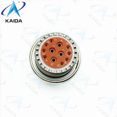 금색 마감 MIL-DTL-26482 커넥터 크림 콘택트 Mil DTL 26482h 12 여성 핀
