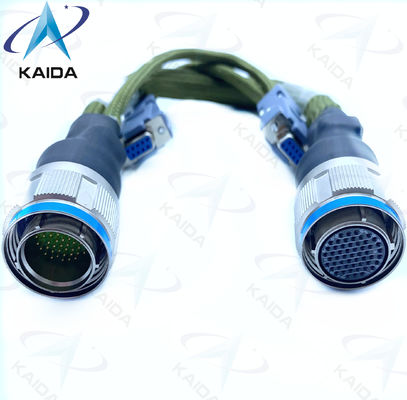 D38999 26FE35PN 커넥터 케이블 D38999 26FE35SN 알루미늄 코어 케이블 듀얼 남성