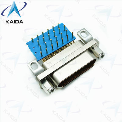 5A MIL-DTL-83513 마이크로-D 커넥터 90° PCB 직사각형 커넥터 J30J-25ZKWP