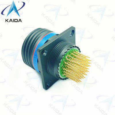 MIL-DTL-38999 시리즈 III 긴 PCB 꼬리 올리브 녹색 카드미움 셸 D38999/20WE35PLN.8D 시리즈