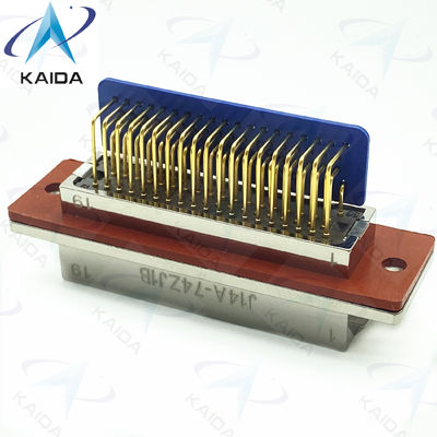 -55°~125° 작업 온도 3A J14A 커넥터 J14A-74ZJ1B.90° PCB 74 여성 핀