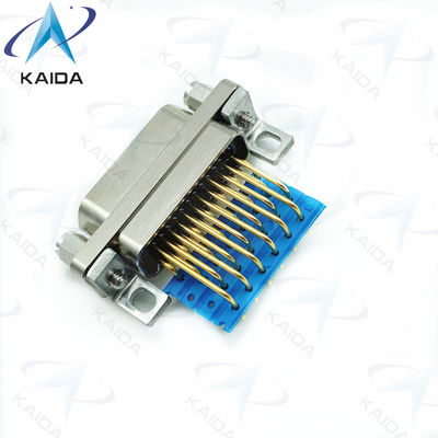 J30J-25ZKWP 소재 처리 장비용 구부러기 견과류 청동 90° PCB 용기 소켓