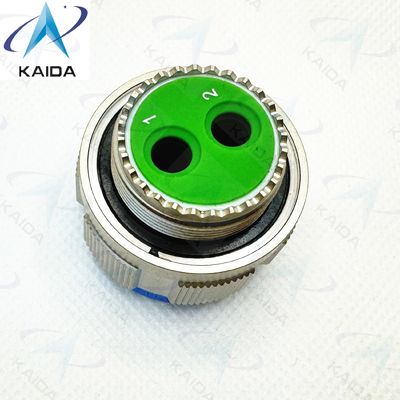 MILDTL-38999 2 Twinax 접촉 스레드 / 전기가 없는 니켈 / 금 접촉 끝 군사 연결 장치 D38999/26FE82PN