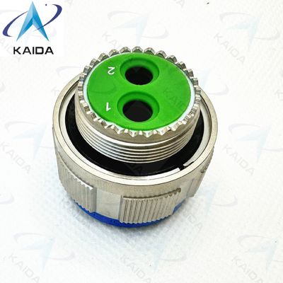 MILDTL-38999 2 Twinax 접촉 스레드 / 전기가 없는 니켈 / 금 접촉 끝 군사 연결 장치 D38999/26FE82PN