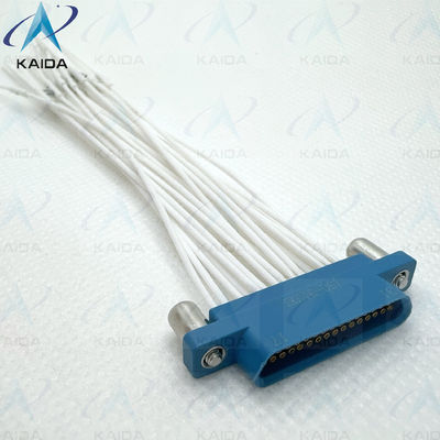 31 연락 MIL-DTL-83513 MIL 스펙 인증 J30-31ZKL 플라스틱 껍질과 직사각형 커넥터