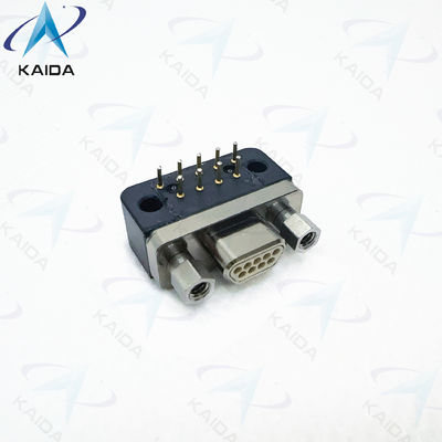 MWDM2L-9PCBRR3-110 MIL-DTL-83513 51-접촉 직각 구멍을 통해 PCB 구리 합금 용기 MWDM 시리즈 글레나어