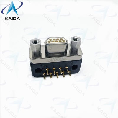 MWDM2L-9PCBRR3-110 MIL-DTL-83513 51-접촉 직각 구멍을 통해 PCB 구리 합금 용기 MWDM 시리즈 글레나어