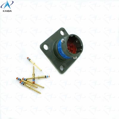 7.5 Amp 구리 합금 크림 마운트 용기 금으로 칠한 열 플라스틱.MS27508E8B35P. 박스 장착 용기.JTP02