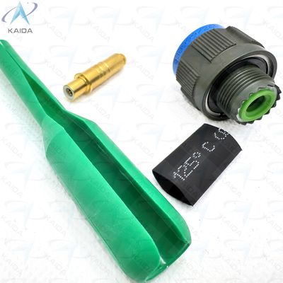 MIL-DTL-38999 시리즈 III 플러그 커넥터 타입 -55°C ~ 125°C 고객 요구 사항 D38999 / 26WB81PN.1 Twinax 연락 D38999/ 26WB81PN 올리브 녹색 캐드미움