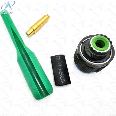 MIL-DTL-38999 시리즈 III 플러그 커넥터 타입 -55°C ~ 125°C 고객 요구 사항 D38999 / 26WB81PN.1 Twinax 연락 D38999/ 26WB81PN 올리브 녹색 캐드미움
