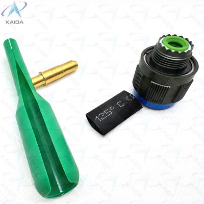 MIL-DTL-38999 시리즈 III 플러그 커넥터 타입 -55°C ~ 125°C 고객 요구 사항 D38999 / 26WB81PN.1 Twinax 연락 D38999/ 26WB81PN 올리브 녹색 캐드미움