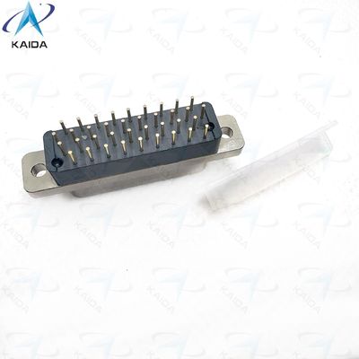 마이크로-D 인쇄 회로 보드 커넥터 구리 합금 접촉 물질과 3 A 전류 등급 MWDM2L-37SCBSNN-110