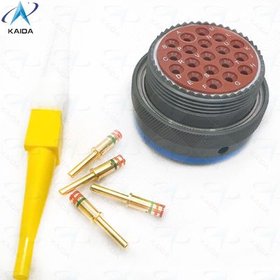 19 접촉 직결 플러그 MIL-C-26482 II 중량 애플리케이션에서 지속적인 연결