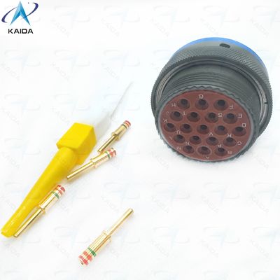 19 접촉 직결 플러그 MIL-C-26482 II 중량 애플리케이션에서 지속적인 연결