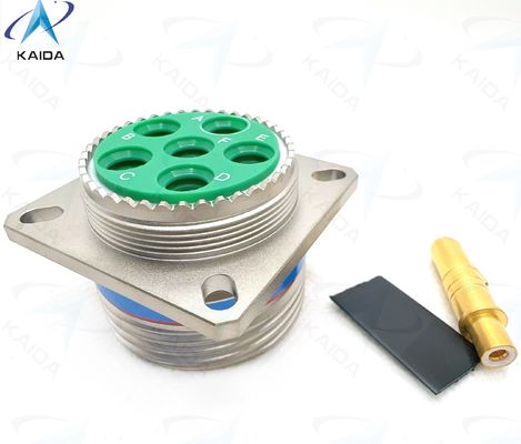 가혹한 산업 환경용 7A 정격 MIL-DTL-38999 시리즈 Ⅱ 나사산 결합형 커넥터. D38999 /20FH06PN, TV 시리즈, 8D 시리즈, 트윈액스 접점, 무전해 니켈