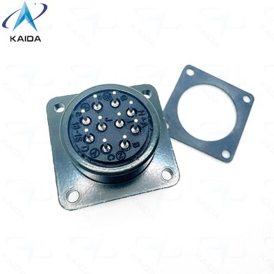 고온 원형 전기 커넥터 -55C ~ 175C, PCB 접촉 타입. MIL-DTL-5015 표준. MS3102A18-1SCB