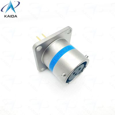 사각 플랜지 리셉터클 MIL-DTL-38999 시리즈 Ⅰ 산업용 구리 합금 접점 포함. MS27505E13F03SCA。PCB 접점 사각 플랜지 리셉터클