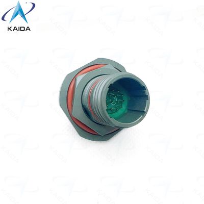 5A 전류 정격 MIL-DTL-38999 시리즈 Ⅱ 잼 너트 리셉터클, 산업 및 항공우주 응용 분야. 올리브 그린 카드뮴. TV07WCI11-35PA