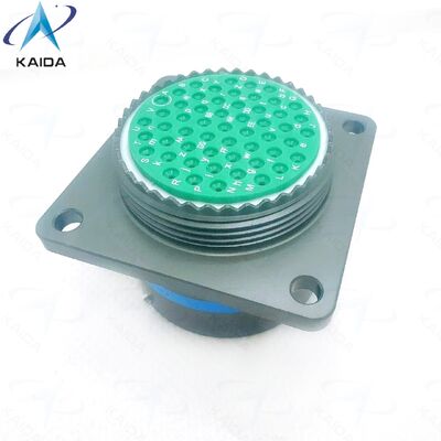 MIL DTL 38999 시리즈 I 원형 커넥터 올리브 녹색 카드미움 셸 픽니쉬 성능의 크림 콘택트 타입을 특징으로.MS27656T23B55SN