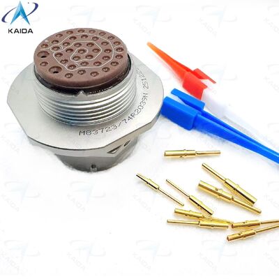 MIL-DTL-83723, SERIES III CONNECTORS  WITH BAYONET COUPLING，M83723/74R2039N，Jam Nut Receptacle,  Shell Size 20 with Contact layout 20-39.