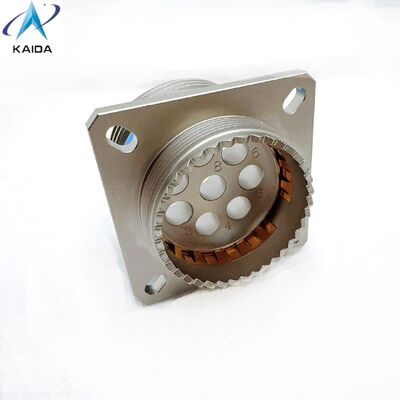 RF 연락처 MIL-DTL-38999 사용자 정의 커넥터. 8 핀을 가진 수용기. J599-Z-21-8-JC400