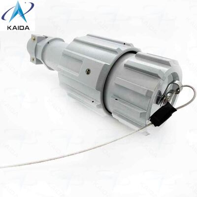 실린더형 대포 방수 커넥터 РБН1-7-18Ш4-В 야외 설치를 위한;;커넥터 РБН1는 플러그와 소켓 두 부분으로 이루어져 있다. 플러그와 소켓은 차시 마운트 또는 케이블 마운트일 수 있다.