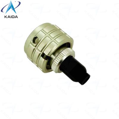 4 접점 수 OHS-BC-1-4/10-P12-1-B, OHS-BC-1(2) 시리즈는 러시아 ONTs-BS-1(2)의 대체품입니다. 알루미늄 합금 표면 양극 산화 처리. 직선형 플라스틱 백쉘이 있는 플러그. 접점: Ø 1 mm