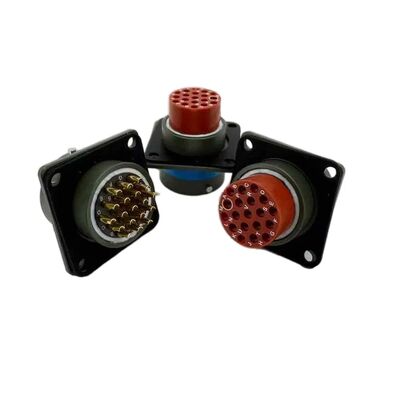 직선 셸 스타일 Ms3112e14-19s 원형 커넥터와 함께 항공우주용 내구성 고성능 커넥터