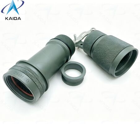 껍질 크기 17 뒷 껍질. 올리브 그린 캐드미움 플래팅, 직선 EMI/RFI 환경 뒷 껍질.AS85049/10 및 MS3437A