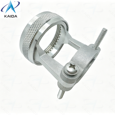 Straight Cable Clamp Back Shell Stainless Steel Passivated Finish Suitable for Harsh Industrial Conditions and Cable Retention