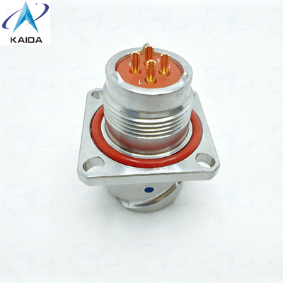 55C To 200C Circular Electrical Connector Solder Contact Type Durable for Industrial Applications and Harsh Environments